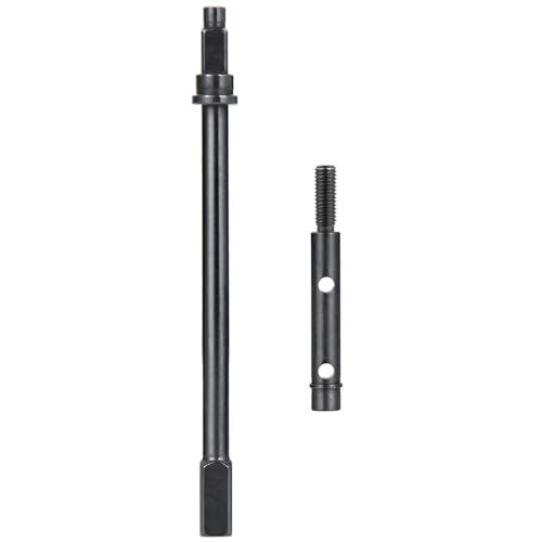 Steel Front Rear CVD Drive Shafts Steering Portal Axle Stub for 1/18 RC Crawler Car Axial Capra 2WD UTB18 Accessories(Rear CVD)