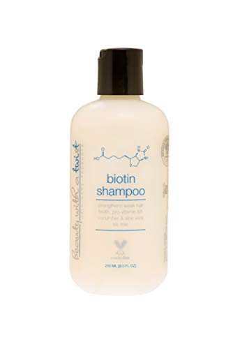 Biotin Shampoo for Hair Growth –Thickening Shampoo Infused with Biotin & Cucumber Extract Prevents Hair Loss and Thinning Hair - 100% Sulfate-Free & Paraben-Free Hair Growth Shampoo, 8.5 FL. OZ.