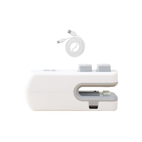 Mini sellador de bolsas – Mini sellador térmico, sellado térmico recargable para cocina, ahorro de alimentos para almacenamiento, viajes, conservación de carne