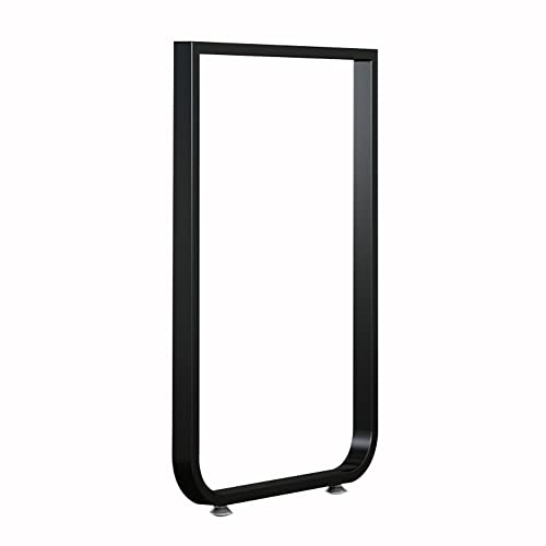 Juego de 1 patas ajustables de hierro forjado de estilo industrial, patas de metal resistente para mesa de comedor, mesa de café, escritorio de oficina, 72,4 cm, patas de escritorio, diseño rústico