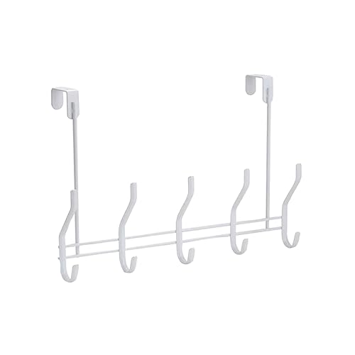 KOMBIUDA 1pc Coat Holder Hook Heavy Duty Clothes Hanger Hanging Hooks Grocery Storage Hook Door Back Hook Over Door Hanging Organizer Back of Door Hooks Door Clothes Hanger Heavy Duty Hitch
