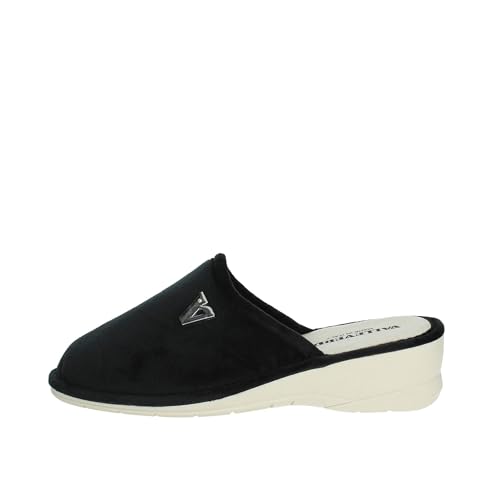 Chaussons femme Valleverde en tissu pour un style décontracté automne-hiver