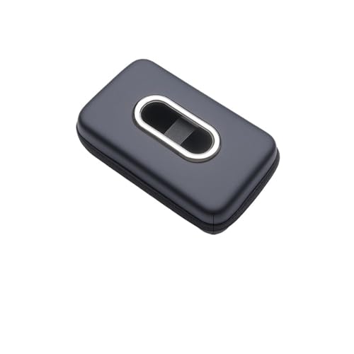 車に取り付けられたティッシュボックス引き出しクリエイティブアームレストバックレスト吊り下げ多機能サンバイザー4色バッグ(Black)