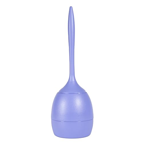 Ai Collection Toilet Brush, Poco Brush, Lavender, Diameter 4.7 x Height 13.8 inches (12 x 35 cm), Integrated Storage Case, Made in Japan