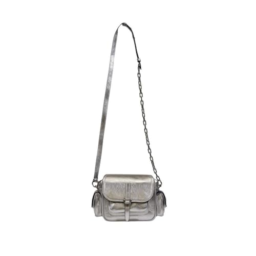 Sac borse a mano Coccinelle Argento E1R0P550101 pour illuminer vos tenues de soirée