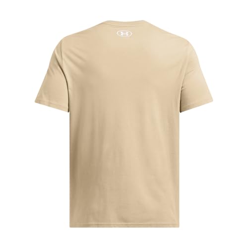 Under Armour 1326799-300 Men'S Sportstyle Left Chest Short-Sleeve T-Shirt , (300) City Khaki / / White thumb #3