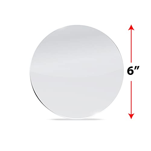 Better Crafts 6 Inch, Pack Of 10 Small Mirror For Crafts , Glass Centerpieces For Tables At Weddings, Christmas , Party Decoration And Diy Projects #TOP1