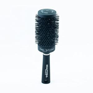KRAFTPRO 53MM Thermal Ceramic & Ionic Tech & Anti-Static Round Hair Brush For Blow Drying, Curling & Straightening Add Volume & Shine