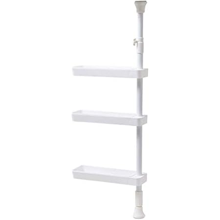 Amazon Fishbomb 調味料ラック スパイスラック スリム ホワイト 3段 つっぱり 調味料 スパイスラック オンライン通販