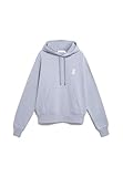 GOTS, organique, CU-1085700 ARMEDANGELS Sweat à capuche pour femme en coton bio Iconic Å FRANCISARAA Oversized Fit, Misty Morning, S