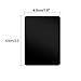 Amazear Metal Plate for DJI OSMO Pocket 3 Magnetic Mount or Cage (9 Pack), Stick-on Iron Sheet with Back Adhesive for Magnets, Square, Black