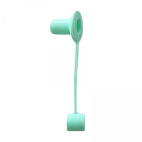 ATORSE 5Xstraw Cover Cap Dustproof Silicone Straw Tips Cover for Kitchen Home Outdoor Light Green Color-picture-20
