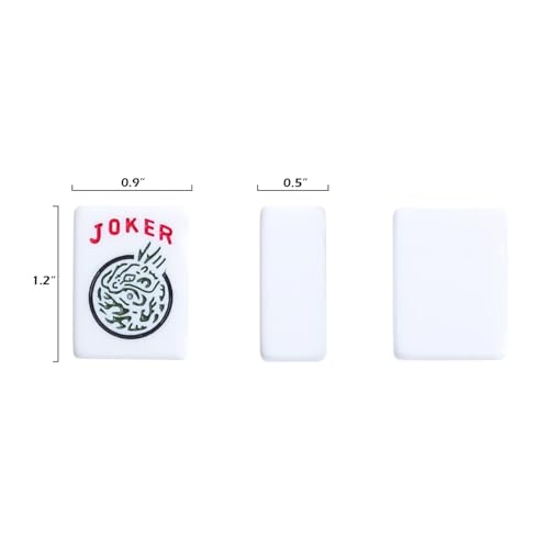 American Mahjong Game Set, 166 piezas, completo miniatura 2