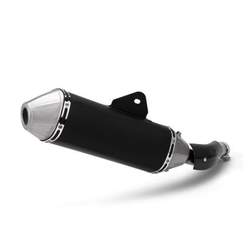 Tuyau d'échappement complet T700 avec silencieux moto antichoc ligne à enfiler