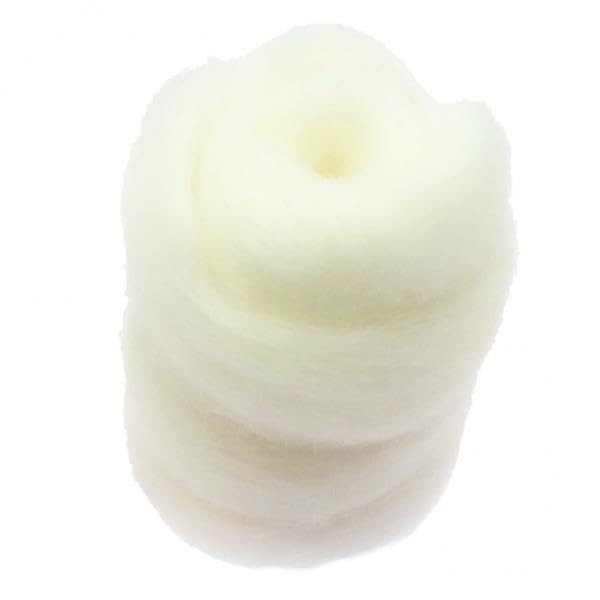 LOOM TREE® 3x10g Wool Roving Fiber Hand Spinning Crafts for Doll Handmade Bleach | Needlecrafts & Yarn | Spinning & Felting | Roving Wool & Fibers-picture-23