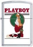 Zippo Playboy December 1982 Cover Satin Chrome Windproof Lighter NEW RARE