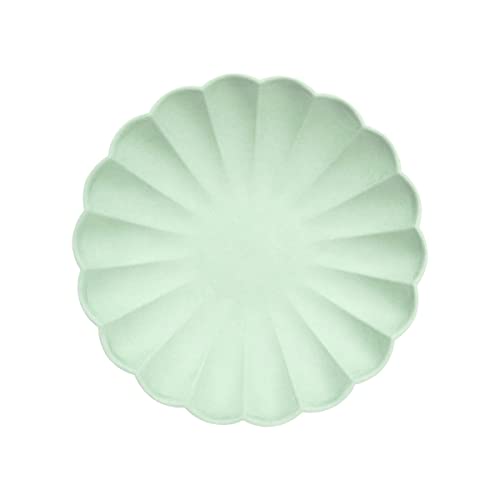 Meri Meri Compostable Party Plates Pack of 8 Plates for Parties and Occasions Single Use Compostable/Disposable
