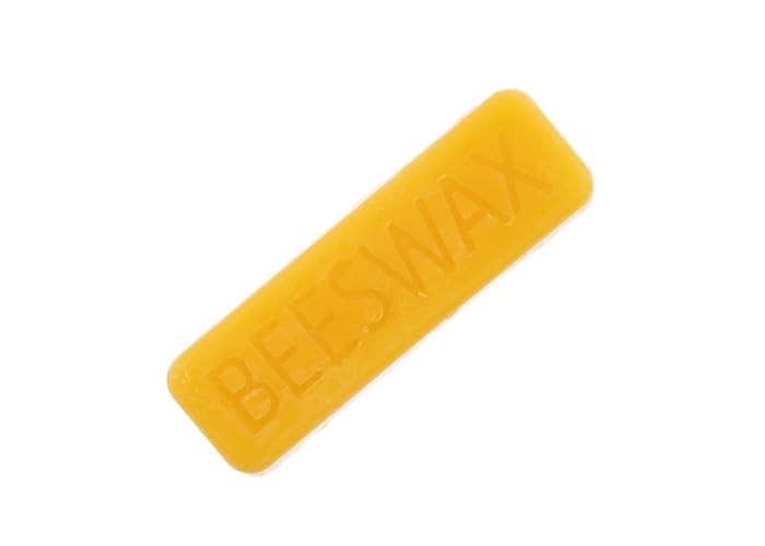 Gudebrod Beeswax Bar 1 oz – Natural Beeswax Block for Thread Conditioning, Leather Care, Sewing, and All-Purpose Crafting