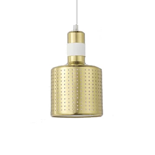 Lampe à suspension réglable et personnalisée en métal vintage