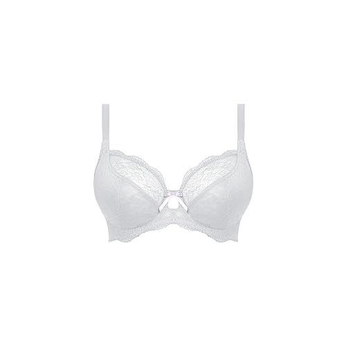 Freya Damen Fancies Underwire Plunge Bra BH, weiß, 70E – Ansicht 3