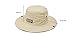RYZGOJV Sun Hat for Men/Women, Foldable Wide Brim Bucket Hat Outdoor Climbing Boonie Hat, Finishing Hat for Adults-Khaki