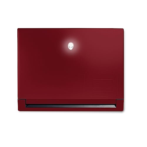 Image of MightySkins Skin Compatible with Alienware M18 R1 (2023) Full Wrap Kit - Solid Burgundy | Protective, Durable, and Unique Vinyl Decal wrap Cover | Easy to Apply & Change Styles | Made in The USA