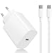 30W Caricatore USB C Caricabatterie per iPhone 16/15 Pro Max/Plus