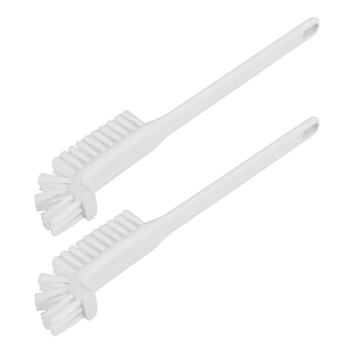 NUOBESTY Lot De 2 Brosses De Nettoyage Longues Douces pour Machines À Lait De Soja Et Extracteurs De Jus Brosse De Cuisine Polyvalente avec Tête Pliée pour...