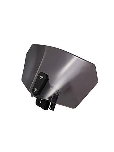 SUSHUANG Vidrio Parabrisas Universal Motorcykel Vindruta Vindruta Vindruta För Touring Pantalla Viento Parabrisas(1 UK)