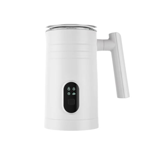 Yarryuter Automático con Control Táctil Inteligente, Calentador de Leche, Ajustes de Temperatura, Espumador Leche Caliente y Fría, Enchufe de la UE.