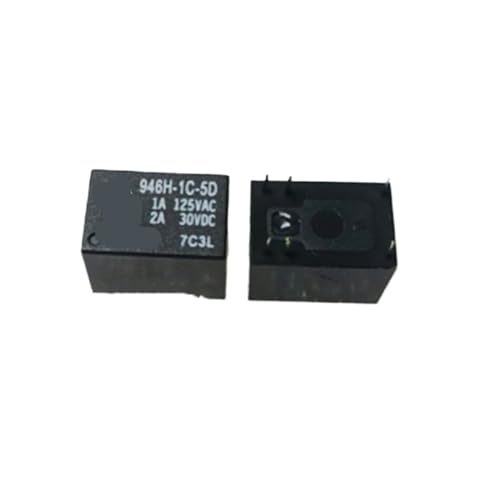 Relais 946H-1C-5D 5VDC commutateur électronique 2A pour réparation et projets de domotique