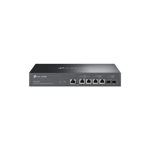 Tp-Link TL-SX3206HPP JetStream Switch gestito 6 porte 10 GbE L2+ con 2 porte PoE++