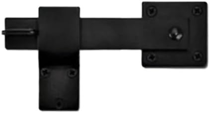 Barn Door Latch Farm Door Bolt Sliding Door Clasp Fence Gate Lock Latch Metal Lock Buckle Anti-Theft with Screw Hardware Part