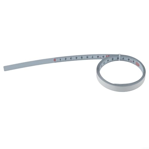 Regla métrica de acero de 15 m para aplicación de pista de inglete, adecuada para herramientas de carpintería en mesas de sierra y mesas de enrutador (3 de derecha a izquierda)