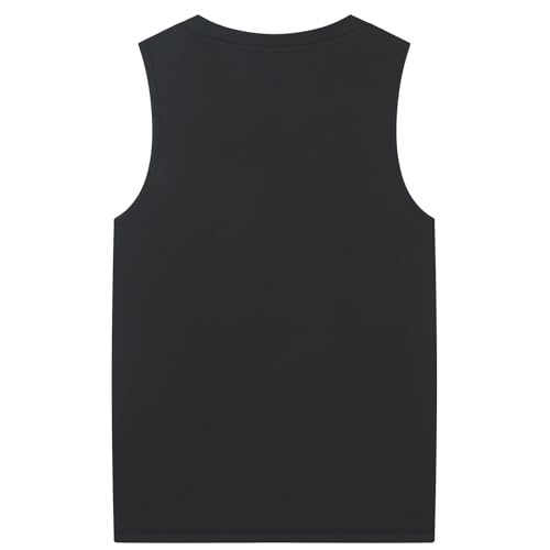 Boys Tank Top Athletic Compression Sleeveless Shirt Quick Dry Basketball Football Undershirt Base Layer3