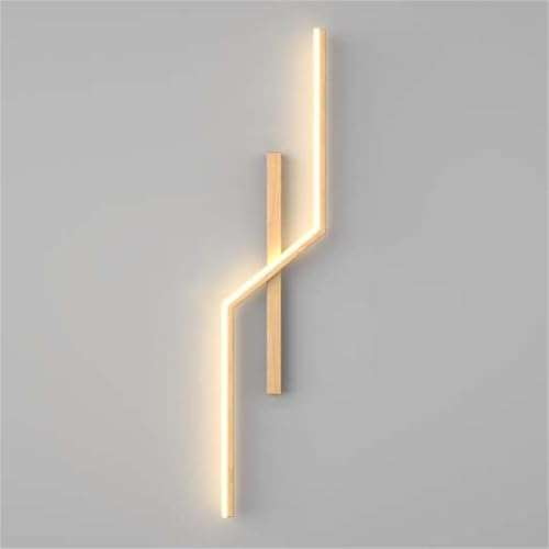 KXQYIKYI Minimalista Linear Murce LED LEMILLES LEMILLAS LEMPLES LED LEMPEUR LEMPEUR LEMADA Let Let SIGLOR DE MEDIDA Rústico para Dormitorio Sex Sala BACILIDAD