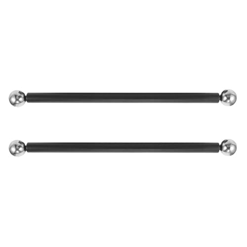 Bras transversal pour lampadaire extérieur lot de 2 barres métalliques solides 41cm