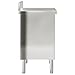 CUMYZO Kitchen Work Table with Sliding Doors Stainless Steel,Business & Industrial,Food Service,25kg/55ib