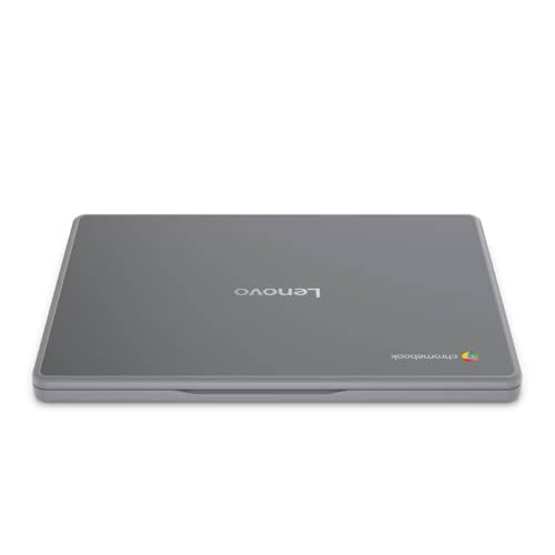 Image of Lenovo Chromebook 100e Gen 5 M89 83T60008US 11.6 inch Touchscreen Chromebook - HD - MediaTek - 8 GB - 64 GB Flash Memory - English (US) Keyboard - Luna Gray - MediaTek Kompanio 540 Chip - 1366 x 768 - Chr