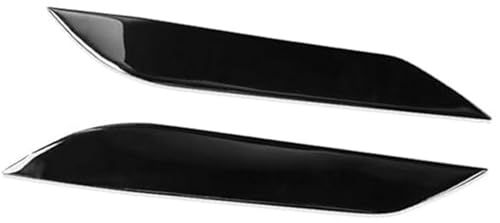 Sourcils de phare pour Nissan 350Z : paupières de phare noires en fibre de carbone