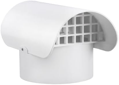 3 Inch Vent Cap for Schedule 40 Pipes, Radon Fan Pipe Cover/Roof ...