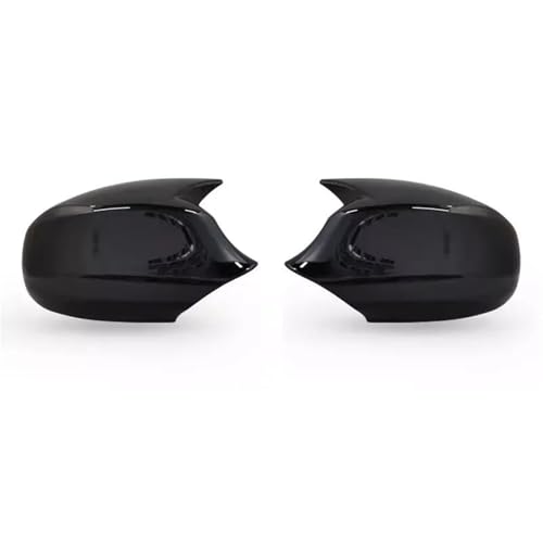 Coque de rétroviseur noir brillant pour BMW Série 3 E90 E91 E92 E93 et Série 1 2008-2015