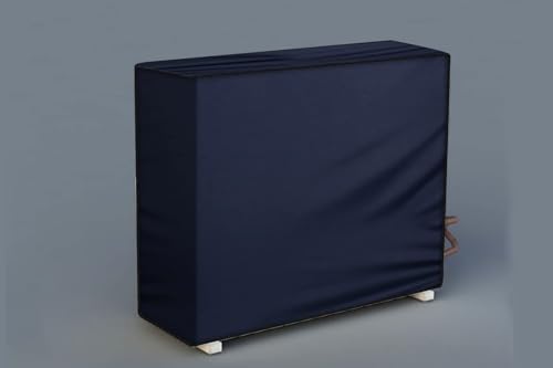 Image of Split AC Cover for 1.5 Ton Indoor & Outdoor Unit | Waterproof & Dustproof Protection | UV Resistant | Durable PVC Material | Weatherproof Outdoor Cover | Easy Installation