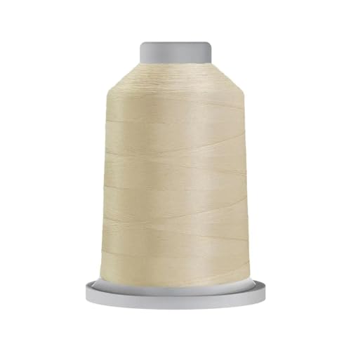 Hilo de poliéster Glide Trilobal No. 40 5000m Cream miniatura 1