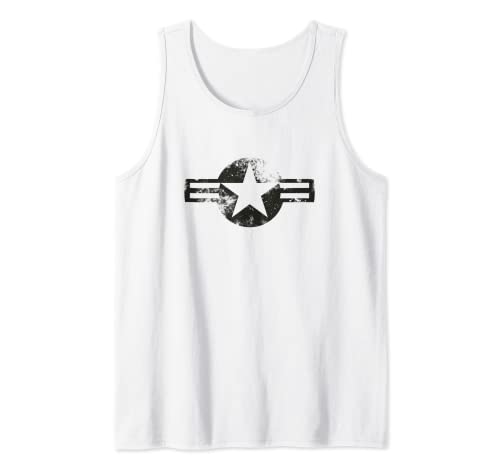 Airforce U.S. Army Aviation Logo Aviación USA Hombre Mujer Camiseta sin Mangas