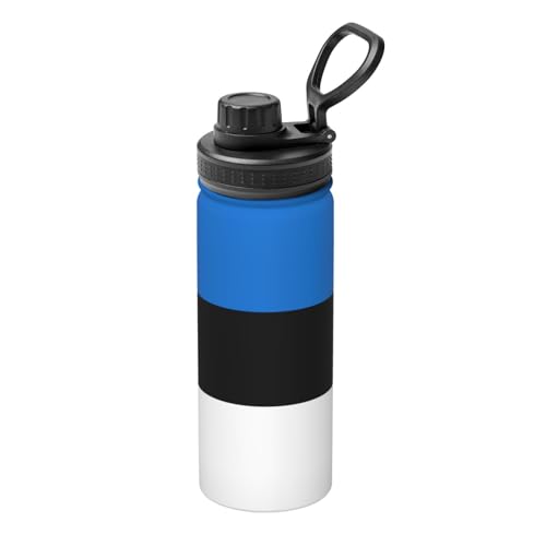 Botella de agua para ciclismo y deportes al aire libre con bandera 2