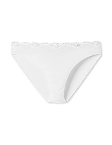 Schiesser Pure Tai Culotte, Blanc (Weiss 100), 38 (Taille Fabricant: 036) Femme Cover