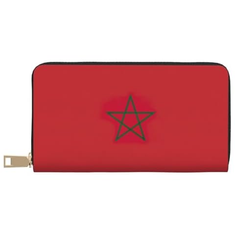 Portefeuille GaxfjRu Drapeau du Maroc Cover
