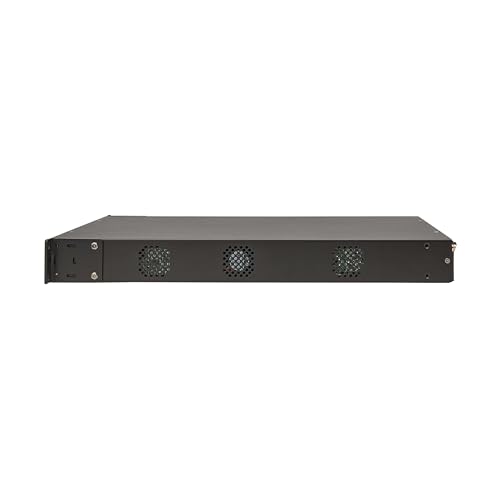 Image of Eaton 16-Port Rack KVM Over IP Switch, Cat5 /Cat5e, Virtual Media KVM, 4 Users (Remote + 1 Local User), Free Software, VGA or HDMI KVM, 1U Rackmount, TAA Compliant, 3-Year Warranty (B064-016-04-IPH)