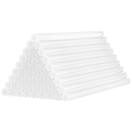 Relota 90 piezas Pegamento Termofusible 11 x 200mm, Barras de Pegamento Caliente Transparente para Pistola de Pegamento Caliente, barras de silicona para Bricolaje, Sellado y Fijación